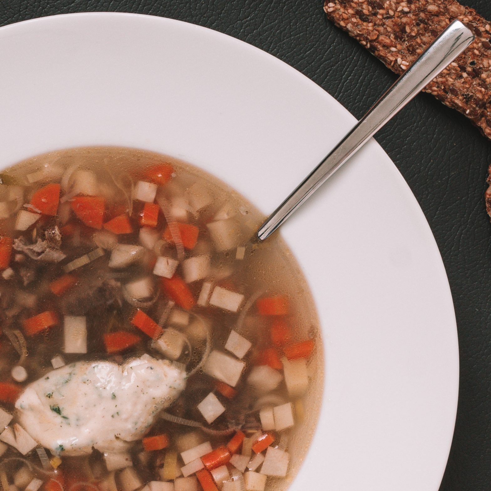 Beef soup (Köttsoppa med klimp)