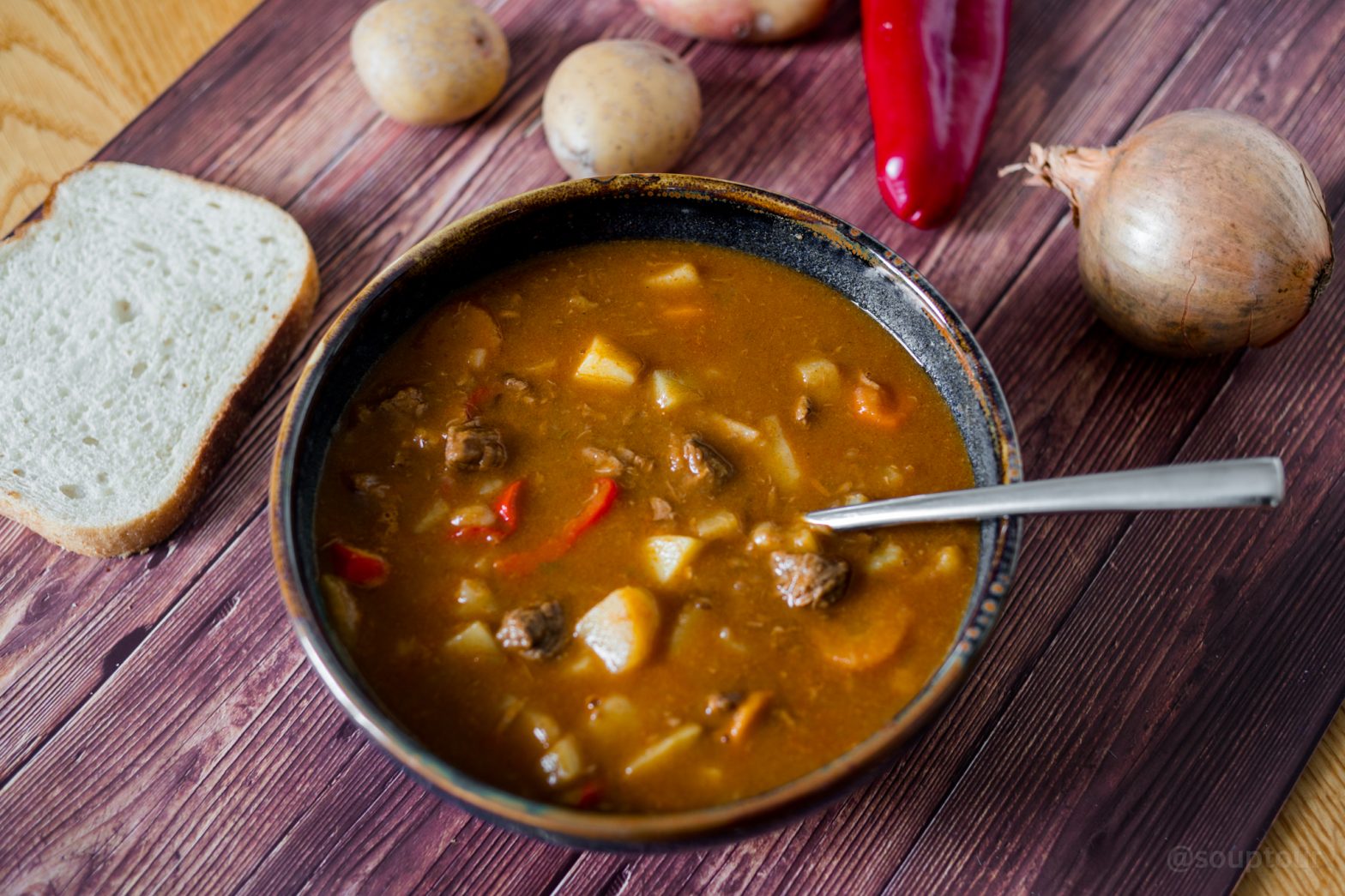 Goulash (Gulyás): Filling Hungarian Soup