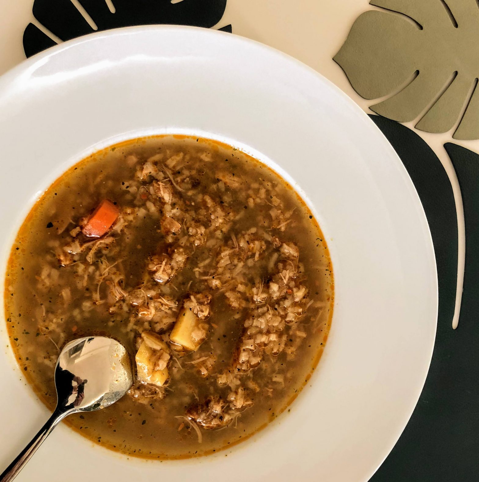 Canja - Cape Verdean chicken soup